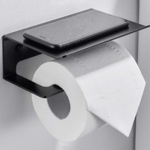 metal toilet paper holder